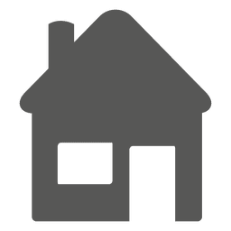 House flat icon PNG Design