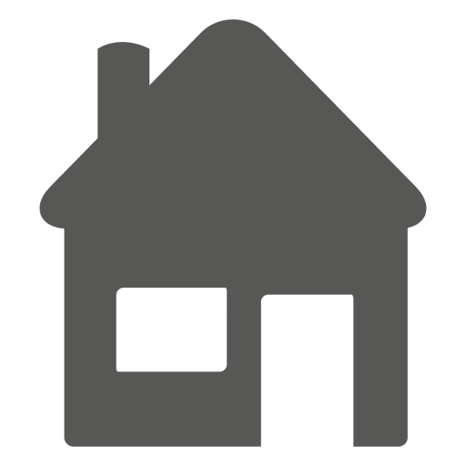 Haus flache Ikone PNG-Design