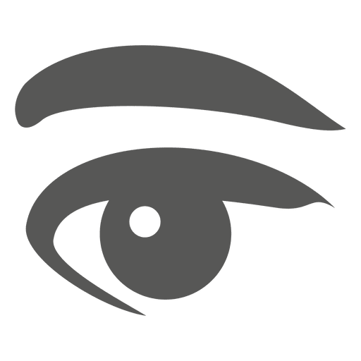 Icono de ojo humano