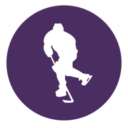 Eis hokey Kreissymbol PNG-Design