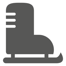 Ice Skating Shoe Icon Transparent PNG