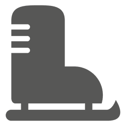 Ícone de tênis de patinação no gelo Desenho PNG