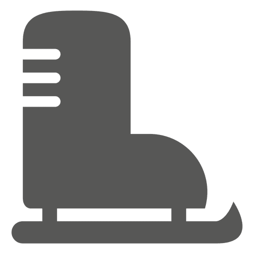 Eislauf Schuh Symbol PNG-Design