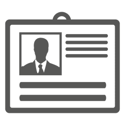 Identity card icon PNG Design Transparent PNG