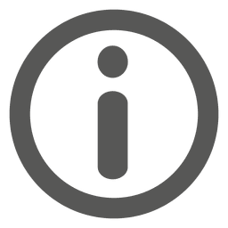 Icono de círculo de información Diseño PNG Transparent PNG
