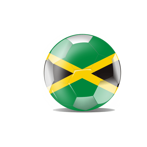 Jamaica flag ball - Transparent PNG & SVG vector file