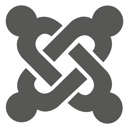 Joomla flat icon PNG Design