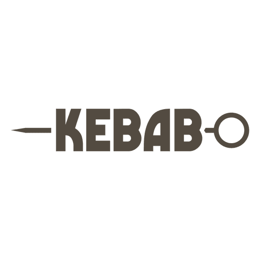 Logotipo do Kebab Desenho PNG
