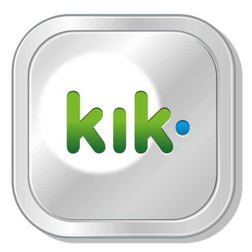 ícone quadrado Kik Desenho PNG