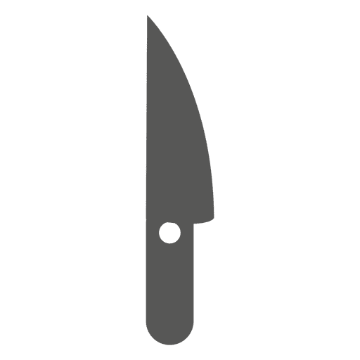 Messer flache Ikone PNG-Design