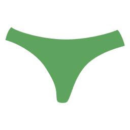 Calcinha verde senhora Desenho PNG
