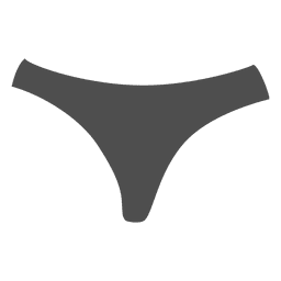 Ladies grey panty PNG Design