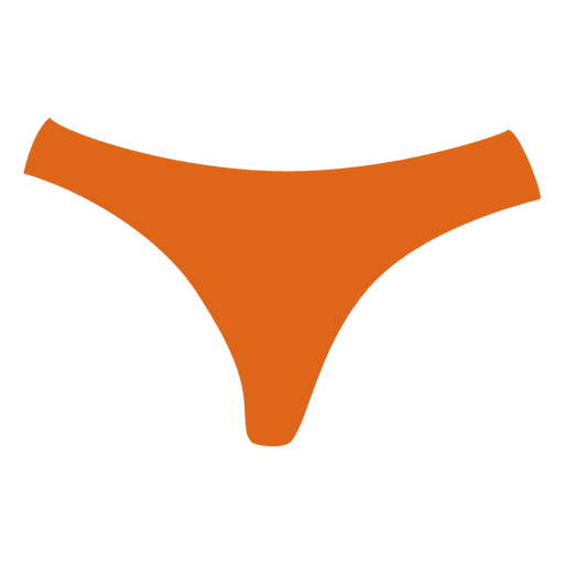 Download Ladies orange panty - Transparent PNG & SVG vector file