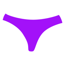 Ladies purple panty PNG Design Transparent PNG
