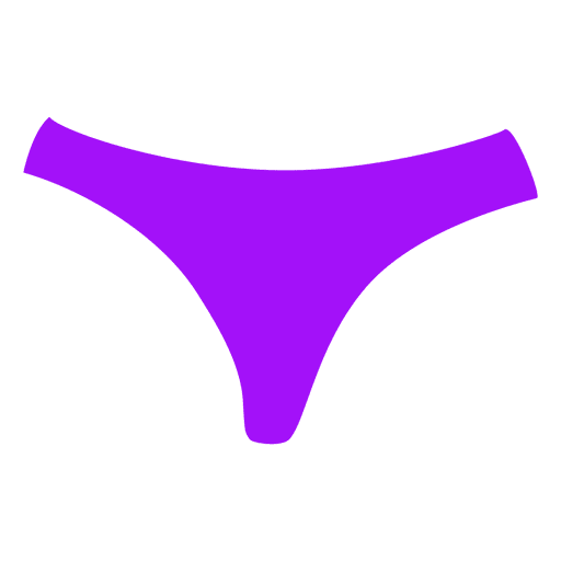 Ladies purple panty PNG Design