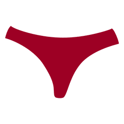 Calcinha vermelha feminina Desenho PNG
