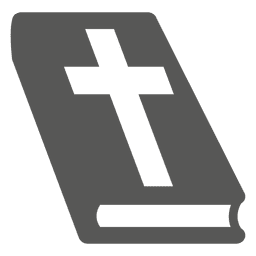 Laid bible book icon