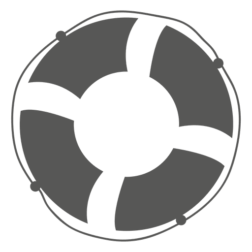 Icono de boya salvavidas Diseño PNG