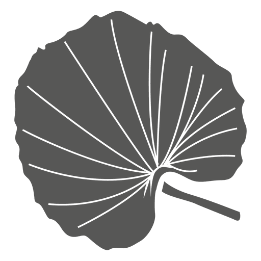 Linden line stroke leaf PNG Design