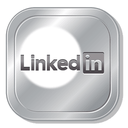 Linkedin square icon PNG Design