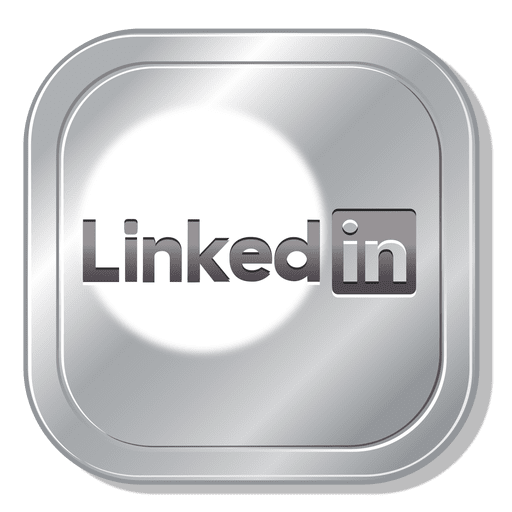 Linkedin square icon PNG Design