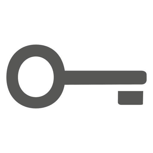 Ícone de chave do armário Desenho PNG