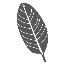 Locust line stroke leaf PNG Design