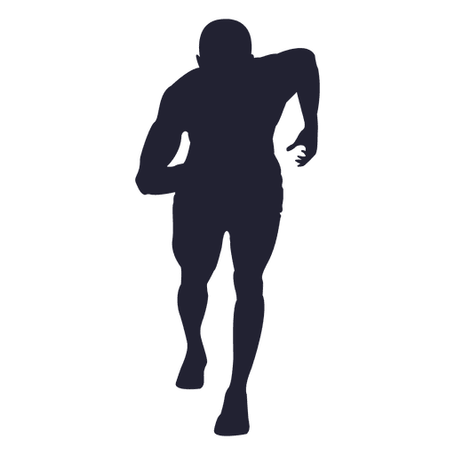 Male athletes silhouette - Transparent PNG & SVG vector