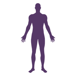 Male body medical pose
