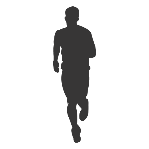 Male jogging silhouette 1 Transparent PNG Male jogging silhouette 1 Transparent PNG