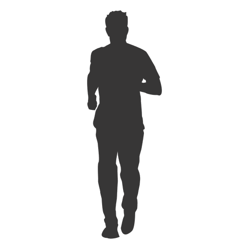 Man jogging silhouette 2 - Transparent PNG & SVG vector file