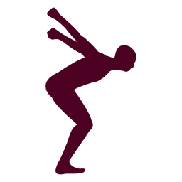 Man jumping sequence 9 PNG Design