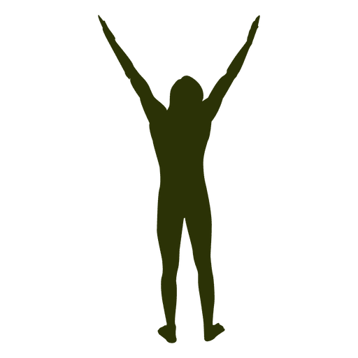 Homem levantando as mãos 6 Desenho PNG