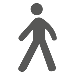 Man walking sign PNG Design Transparent PNG