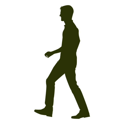 Homem andar silueta 9 Baixar PNG/SVG Transparente