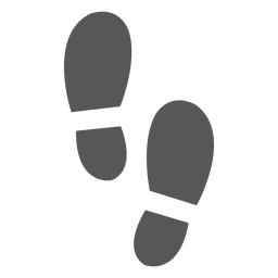 Menz footprint icon Transparent PNG