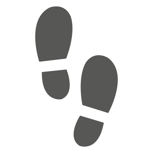 Menz Footprint-Symbol PNG-Design