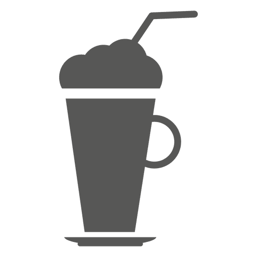 Icono de bebida de batido de leche Diseño PNG