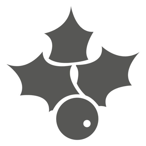 Icono de muérdago Diseño PNG