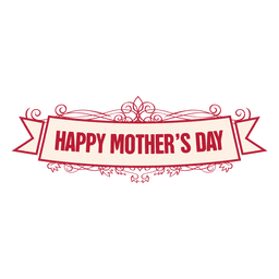 Happy Mothers Day Poster Design Calligraphy