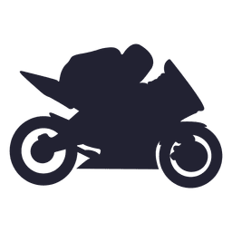 Silhueta de esporte de corrida de motocross Desenho PNG