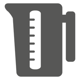 Mug with scale icon PNG Design Transparent PNG
