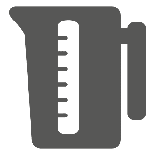 Mug with scale icon PNG Design