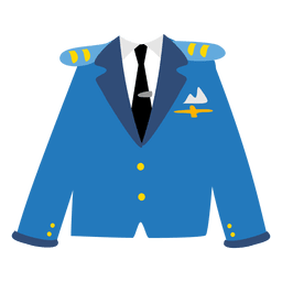 Chaqueta oficial de la marina Diseño PNG