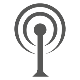 Wifi tower icon PNG Design