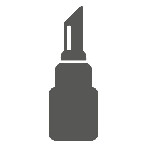 Opened lipstick icon PNG Design