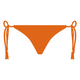 Orange bikini PNG Design Transparent PNG