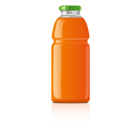 Orange Glas PNG-Design