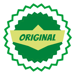 Distintivo estrela original Desenho PNG