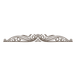 Verziertes Trennwanddekorationsdesign PNG-Design